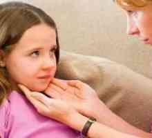 Възпалено гърло при деца - симптоми