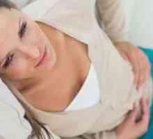 Болки в стомаха симптом на бременността