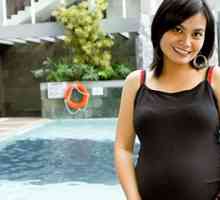 Какво полезно уроци в басейна за бременни жени