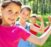 Здраве групи от деца и юноши