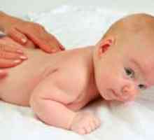Как да масаж на новороденото до 1, 2 и 3 месеца