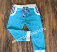 Как да шият детски трикотажни панталони (панталони)