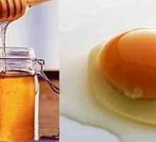 Маска за коса с мед и яйца у дома