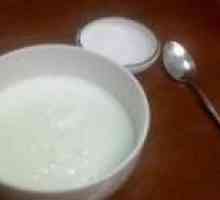Мляко супа с кнедли mannymi (от 1.5 до 3 години)