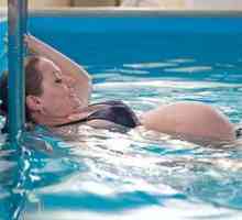 Възможно ли е за бременни жени, за да отидете на басейн?