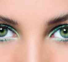 Стъпка по стъпка фото уроци за грим на очите зелен