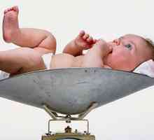 Увеличаването на теглото на новороденото