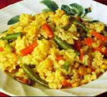 Ориз със зеленчуци като гарнитура