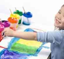 Боя рисуване дете на 4 години