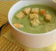 Пюре супа с броколи