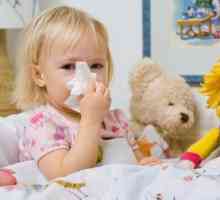 Как да се лекува хрема при дете до една година?