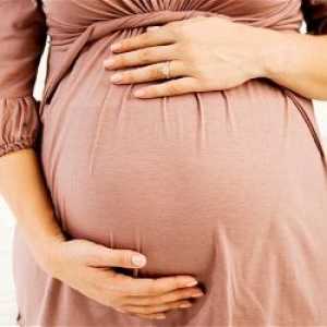 Какво става, ако вкаменена корема 38 седмици бременна?