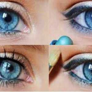 Color сенки за очи грим подходящи сини очи