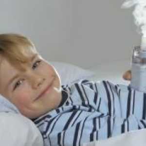 Инхалации с физиологичен разтвор за деца