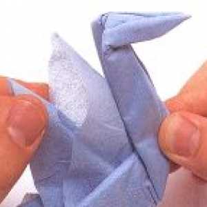 Как да лебед от един лист хартия