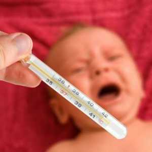 Как да се измери температурата на бебе?