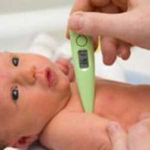 Как да се измери температурата на новороденото