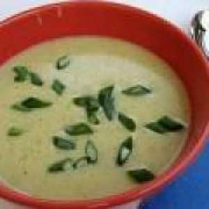 Зърнени зеленчукова супа в месото бульон (от 1 до 1,5 години)