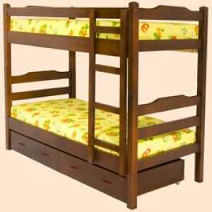 Практични и удобни двуетажни легла за деца