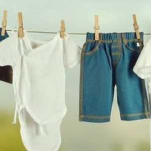 Перете дрехи на новородените (акценти)