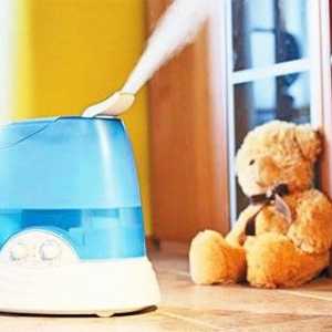 Малките 10-овлажнители за детски стаи: да се грижи за въздух